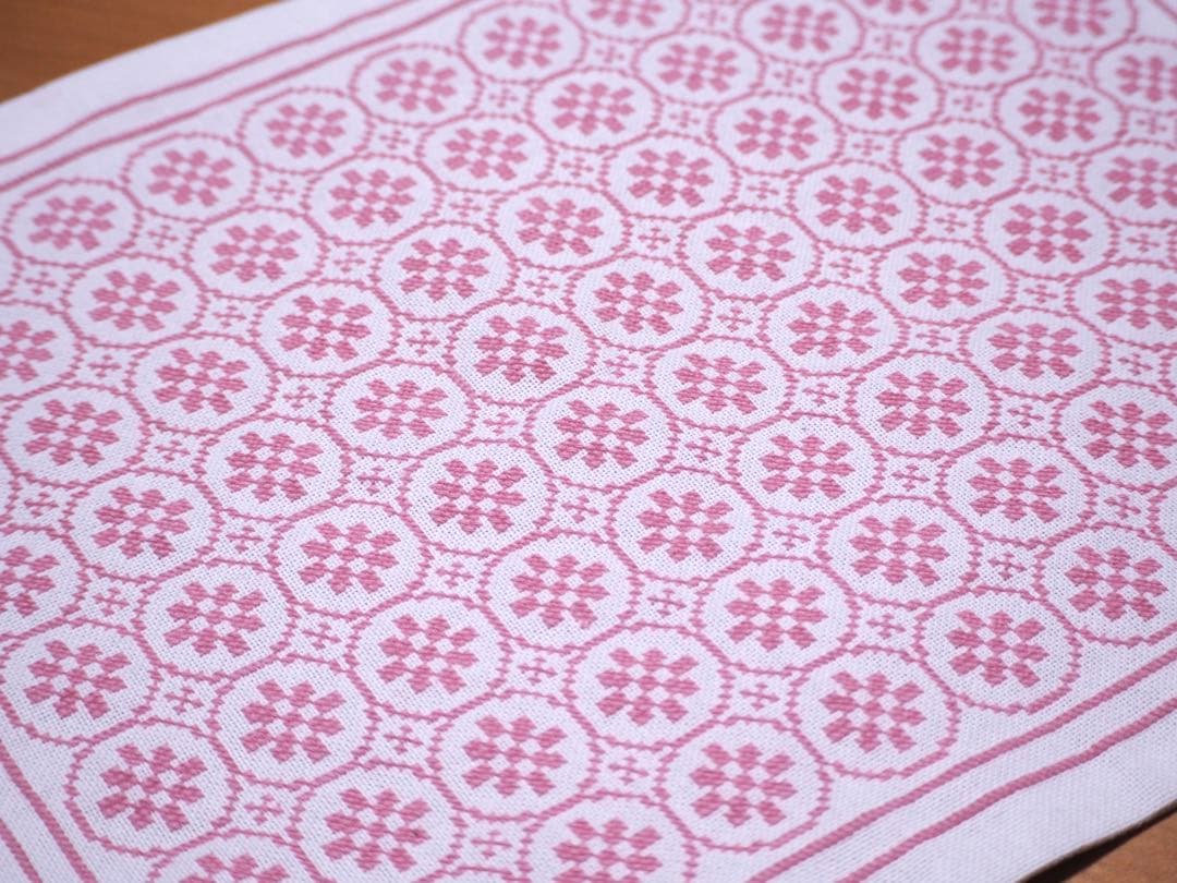 ハンドメイド　クロスステッチ　刺繍　カバー　クロス　マット