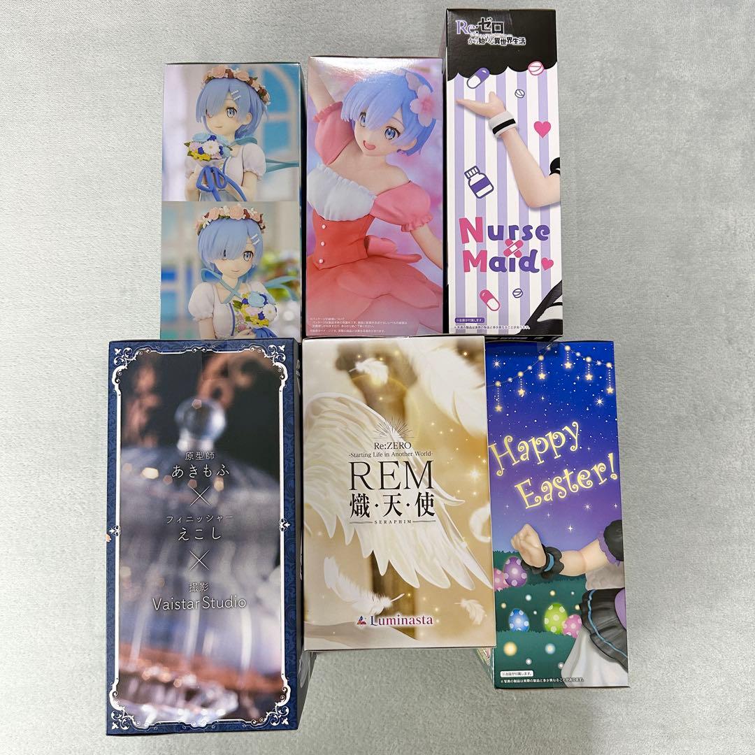 レム　フィギュア6点セット【送料込み・バラ売り不可】