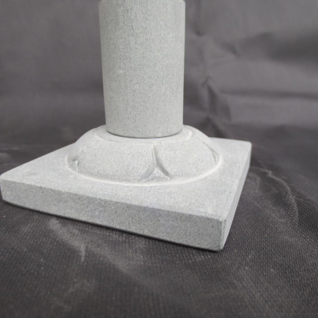 ミニ灯籠   灯篭 灯籠 燈籠 灯ろう 蟷螂 とうろう 天然御影石 桃山型