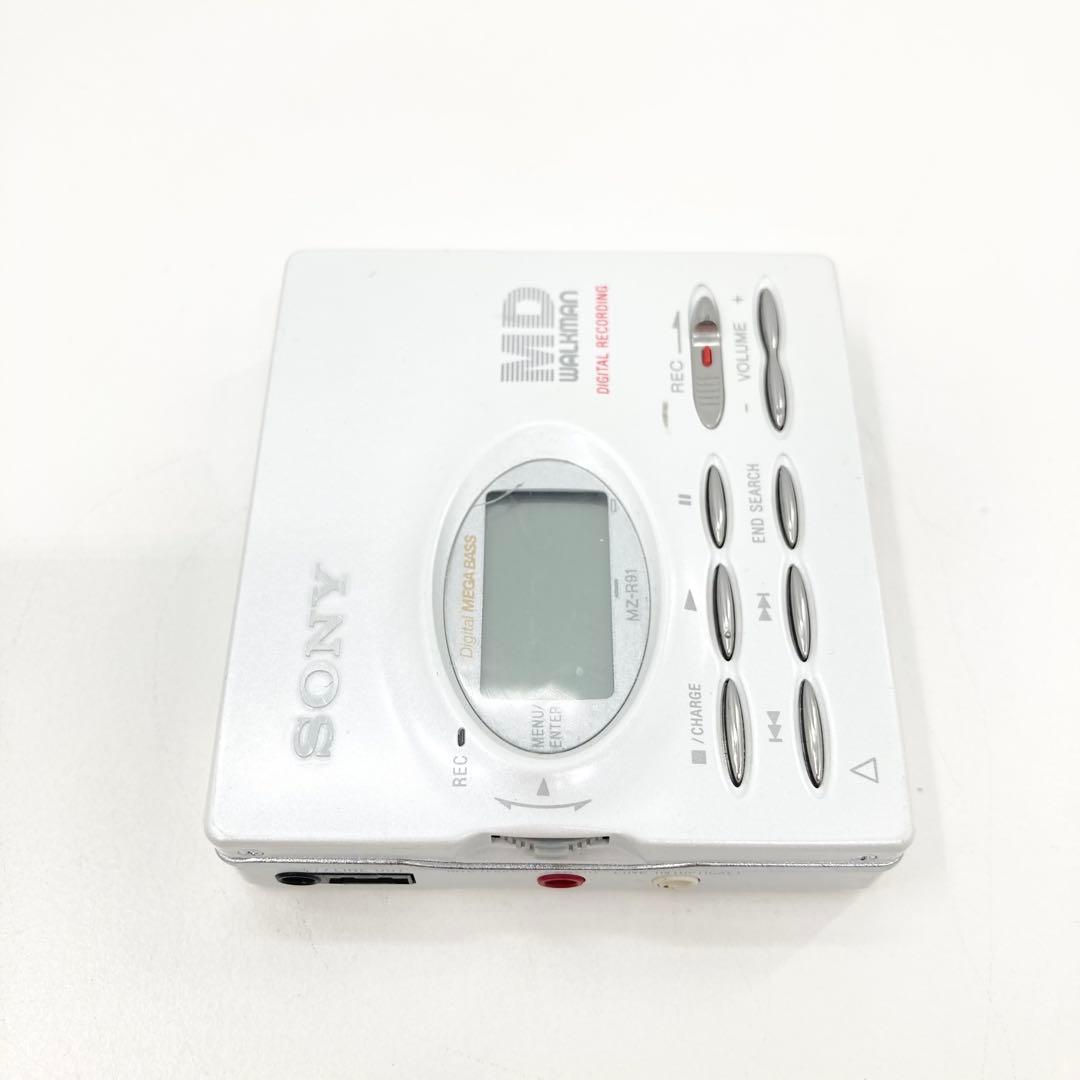 SONY MZ-R91 MDウォークマン 録再OK MDレコーダー