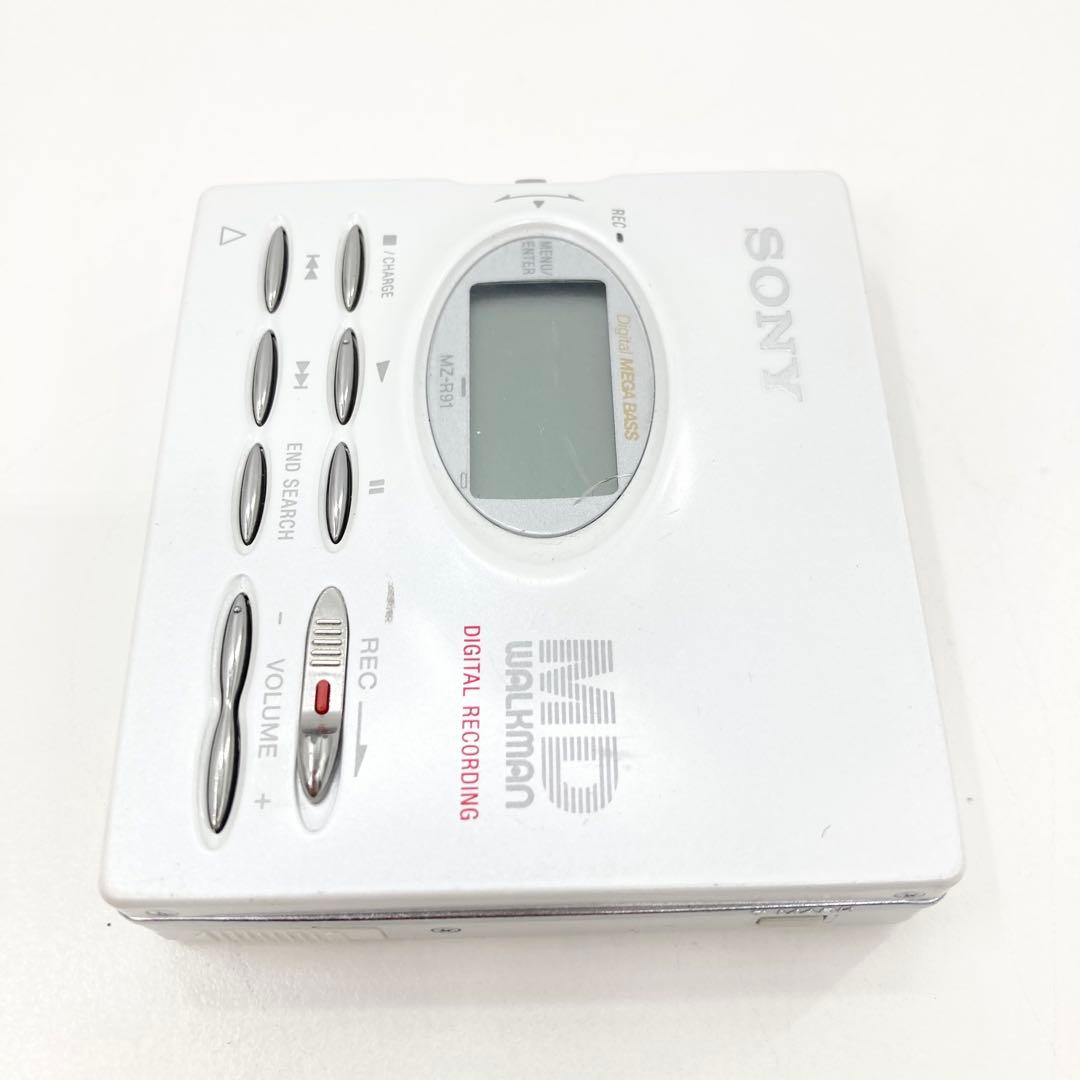 SONY MZ-R91 MDウォークマン 録再OK MDレコーダー