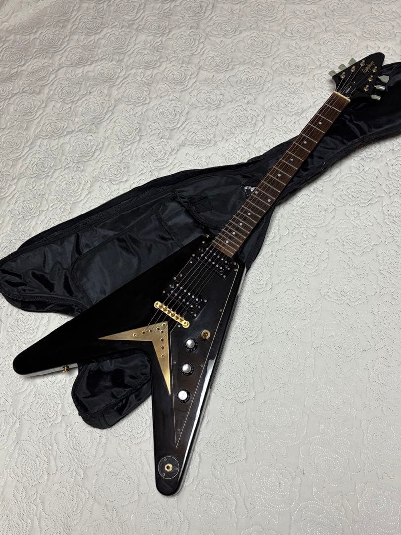 ギター Epiphone by GIBSON Flying V 1958 Korina