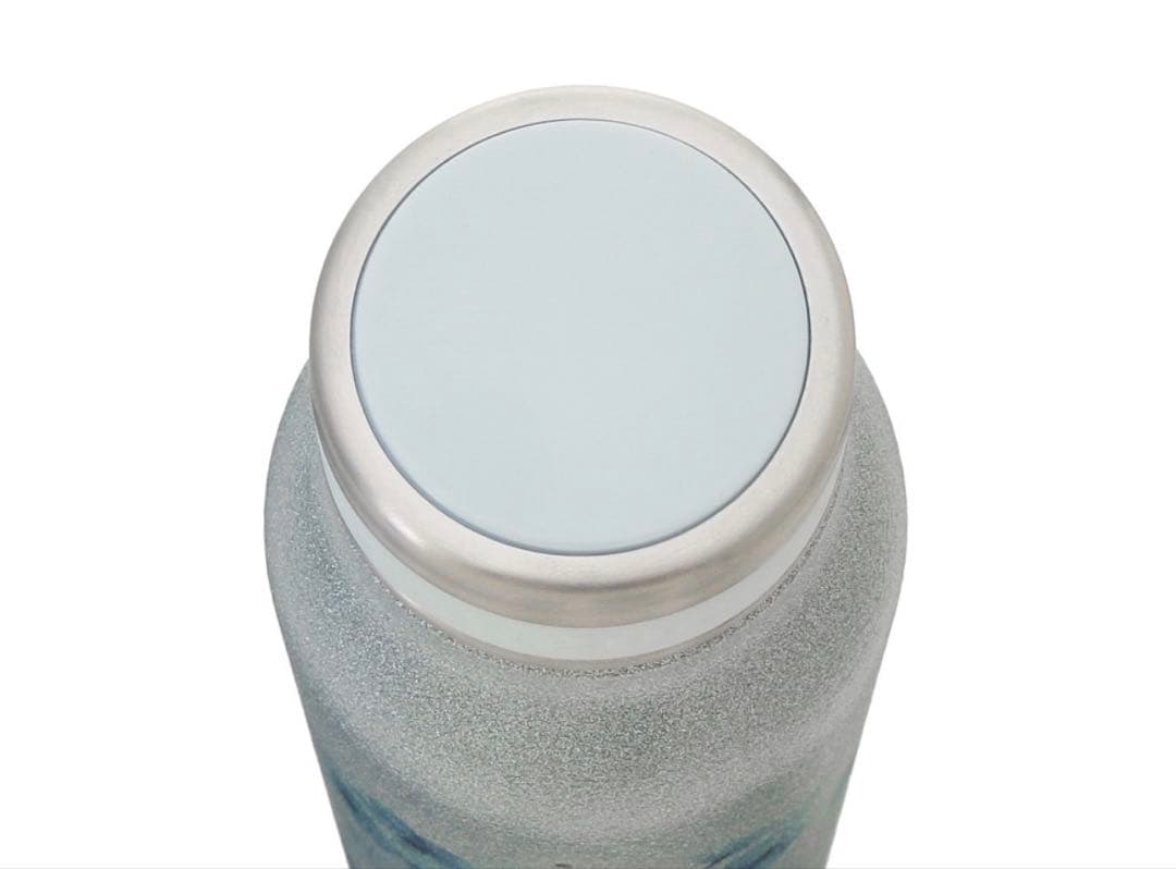 スタバ SAKURA2026ステンレスボトル グリッターエアリーブルー444ml