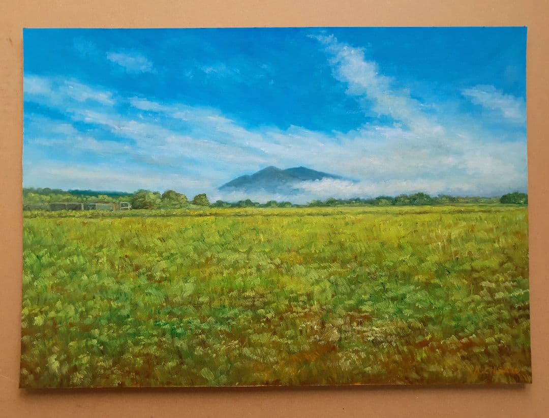風景画【筑波山】