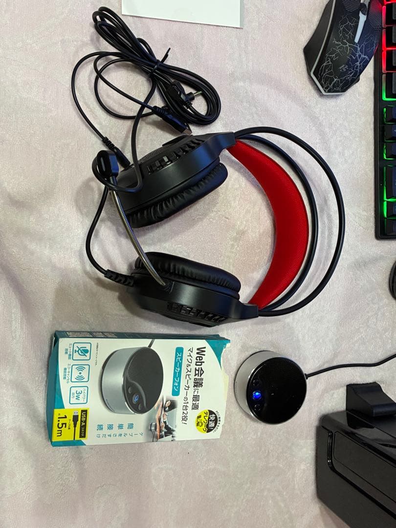 中古　フルセット　ゲーミングPC 23インチモニターoffice ワードエクセル