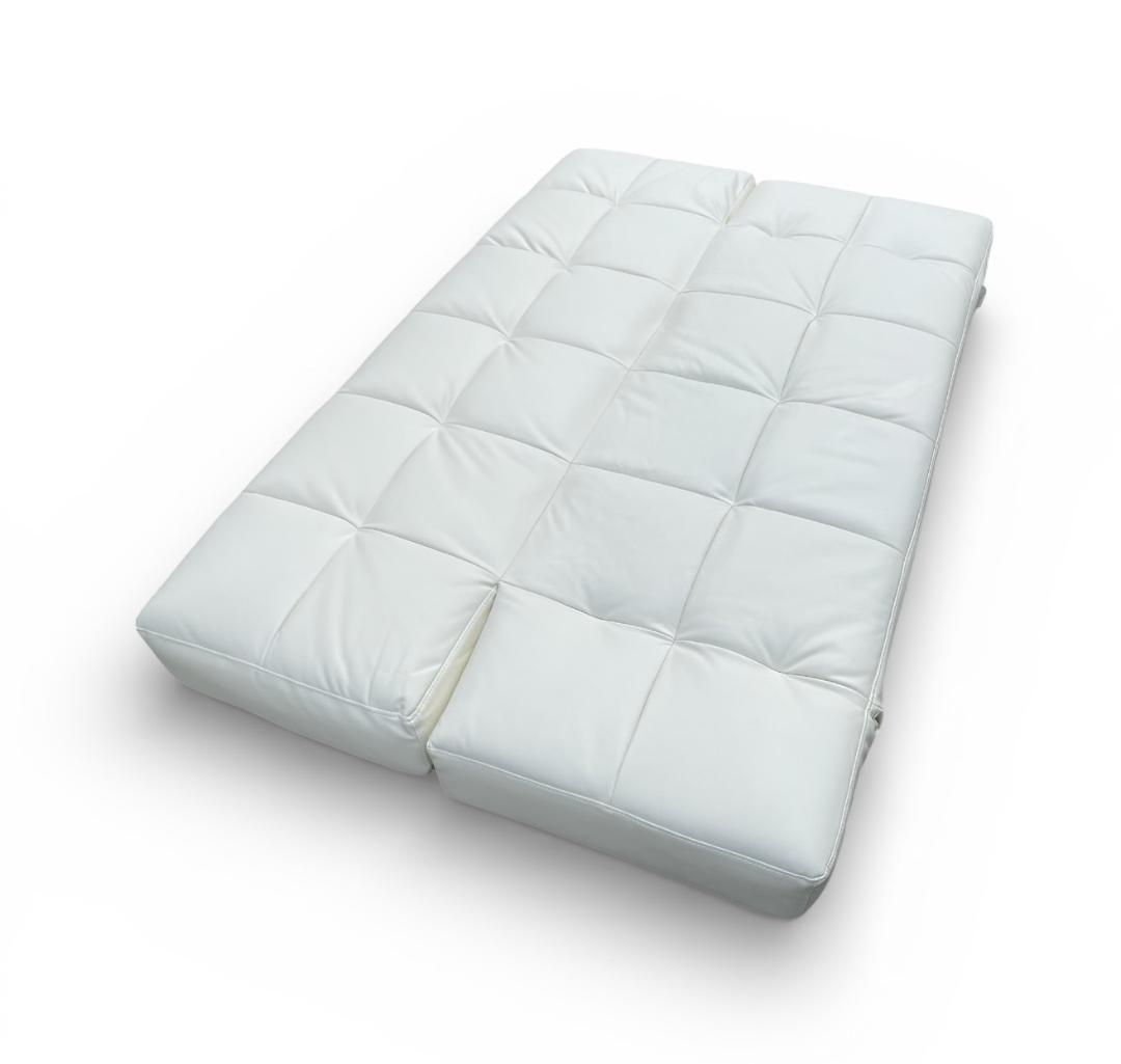 大阪京都限定 美品 ニトリ ベッドにもなるレザーソファ ソファベッド Nシールド