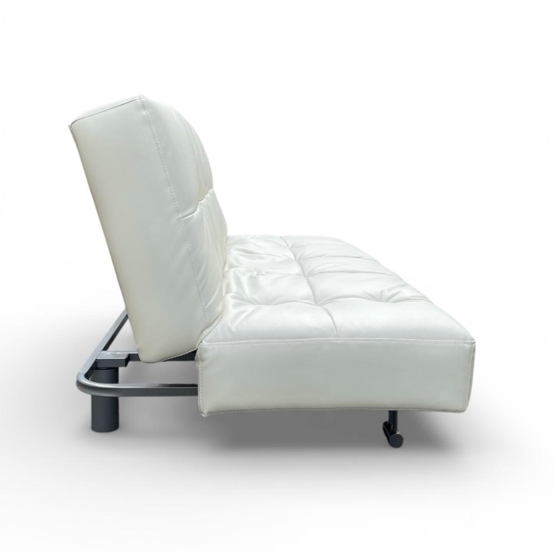 大阪京都限定 美品 ニトリ ベッドにもなるレザーソファ ソファベッド Nシールド