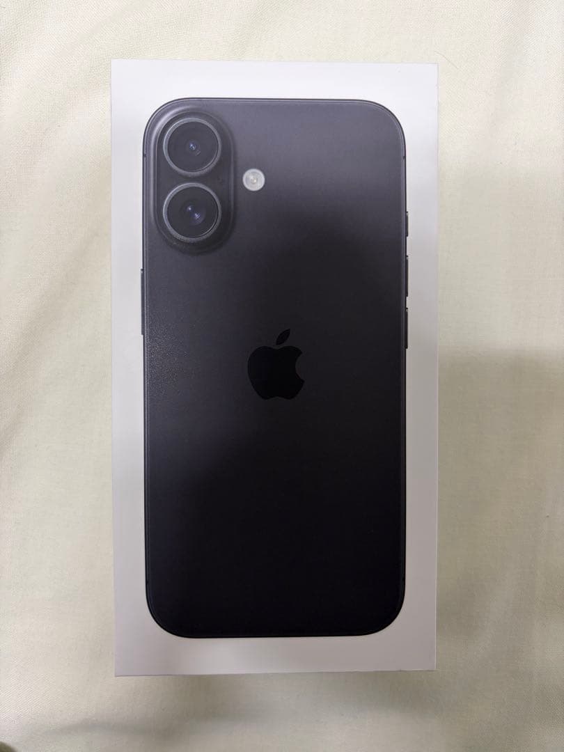 iPhone16 128GB SIMフリー バッテリ92%（付属品完備)