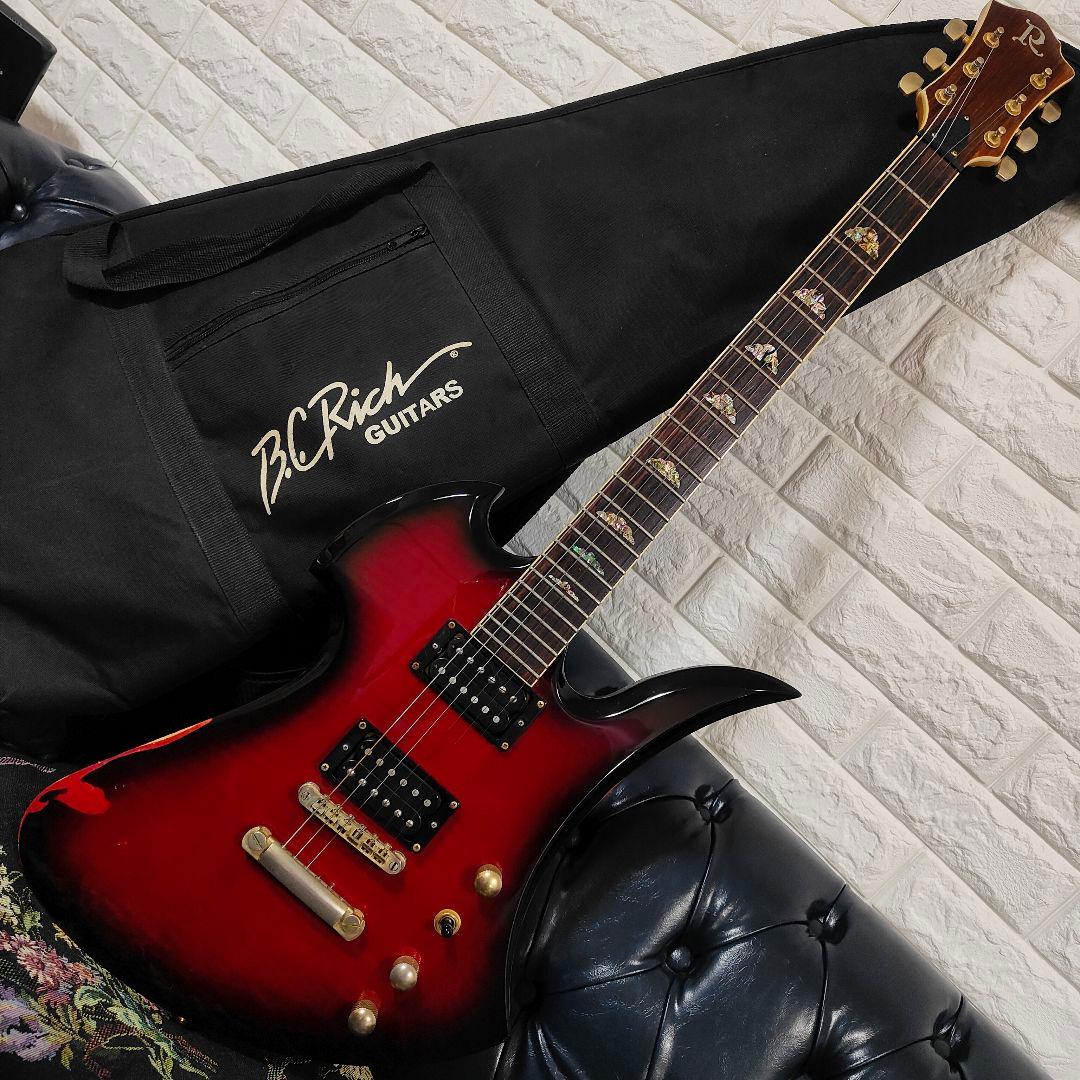 B.C.Rich Mocking Bird モッキンバード RSB 雲インレイ