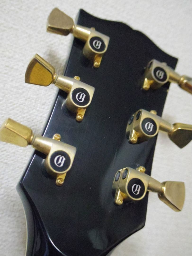 レスポールカスタムGibson ×アリアプロII ブラックビューティー76年製