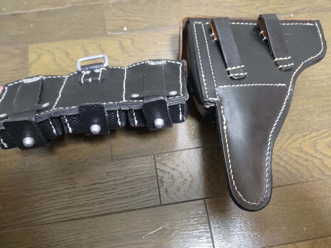 ドイツ軍　ワルサーp38　ホルスター　kar98kマガジンポーチセット