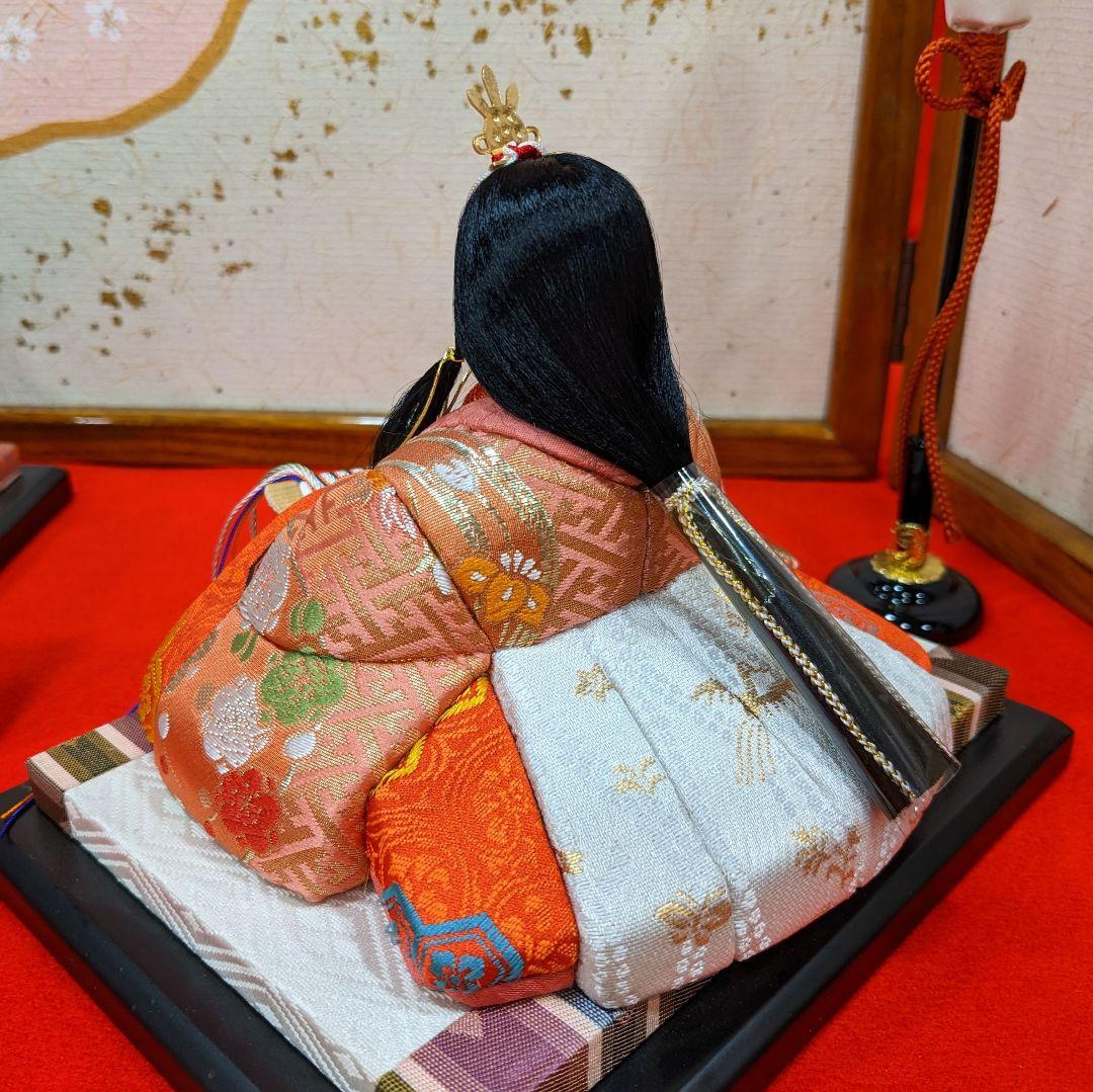 雛人形 江戸木目込人形 彩稚雛 新井久夫 親王飾り 雛人形 ひな祭り おひなさま