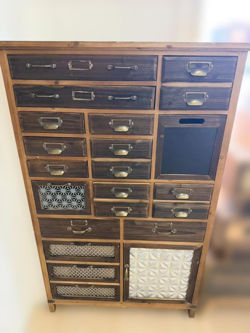 インダストリアル　キャビネット　マルチラック　リビングボード　棚　ラック　レトロ