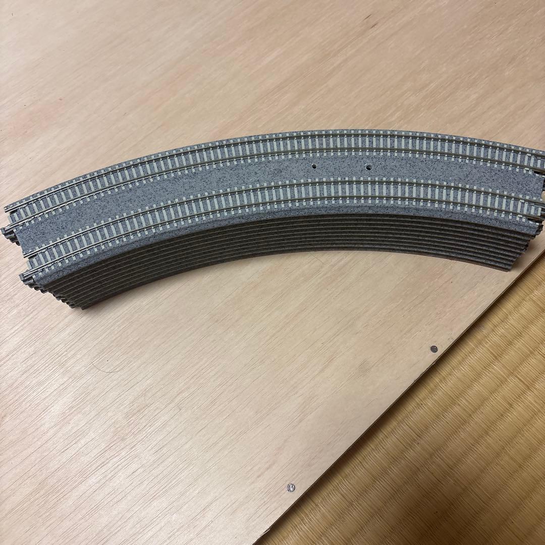 Nゲージ ef65+オハネフ25+曲線ダブルレール20本セット