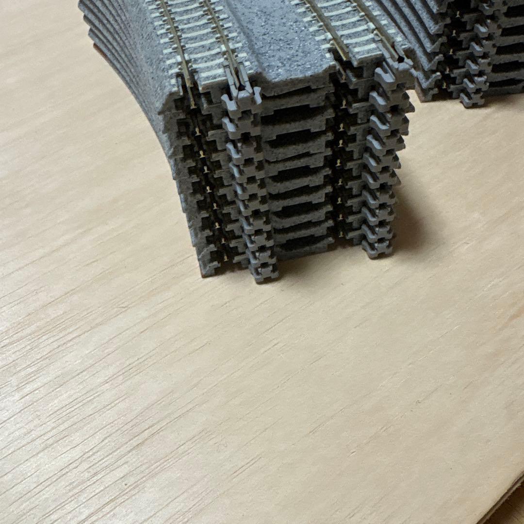 Nゲージ ef65+オハネフ25+曲線ダブルレール20本セット