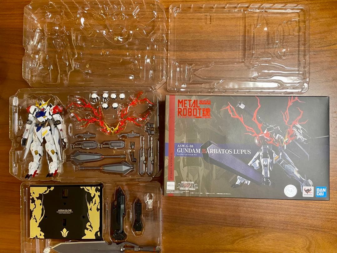 L ROBOT魂 ガンダムバルバトス三種&ガンダムバエルセット(計4体)