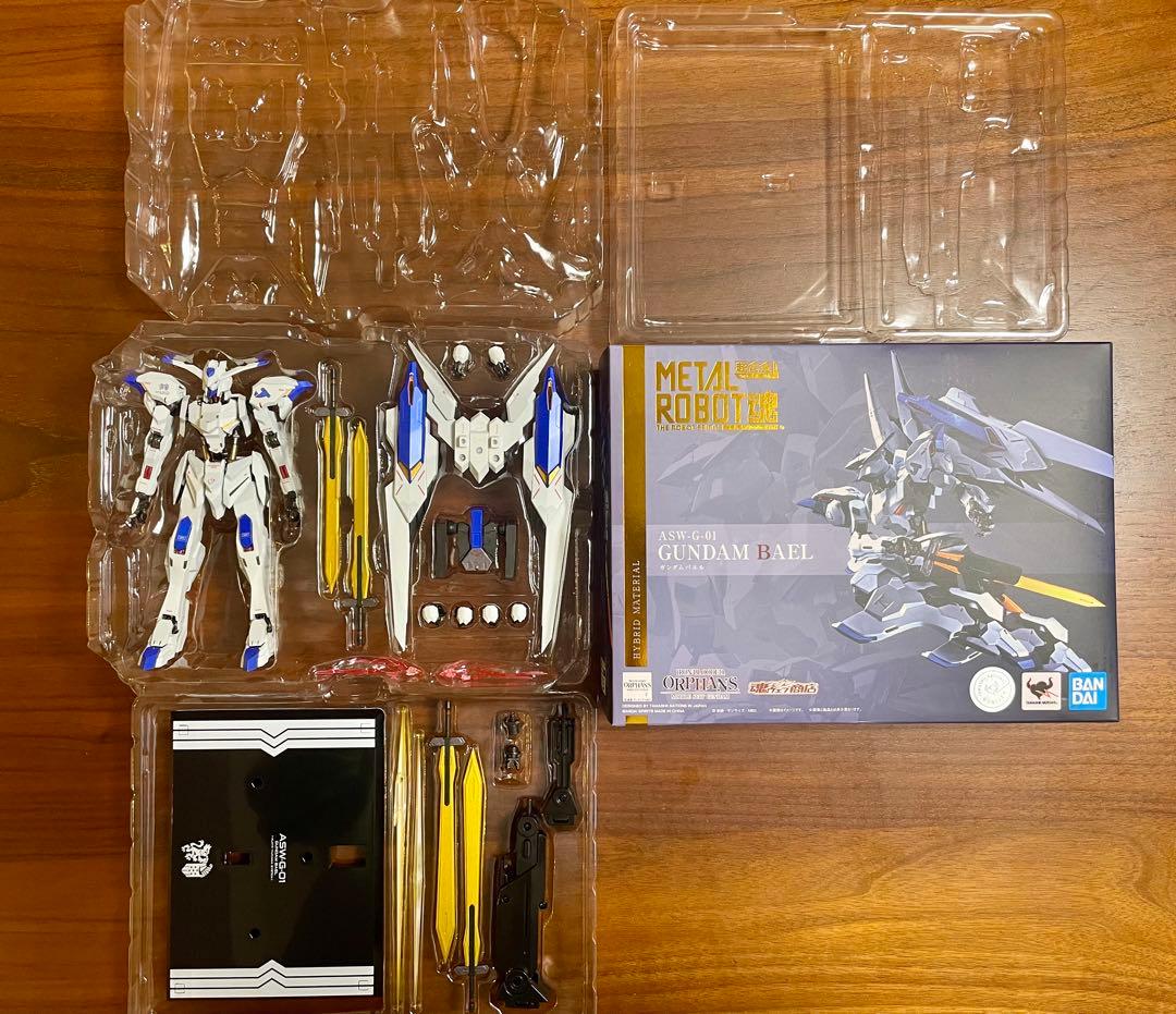 L ROBOT魂 ガンダムバルバトス三種&ガンダムバエルセット(計4体)