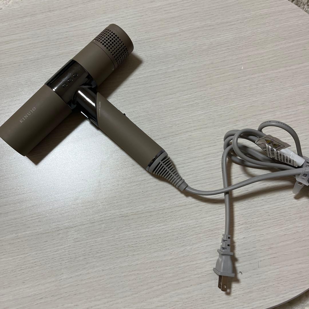 KINUJO ヘアドライヤー ベージュ（ジャンク品）