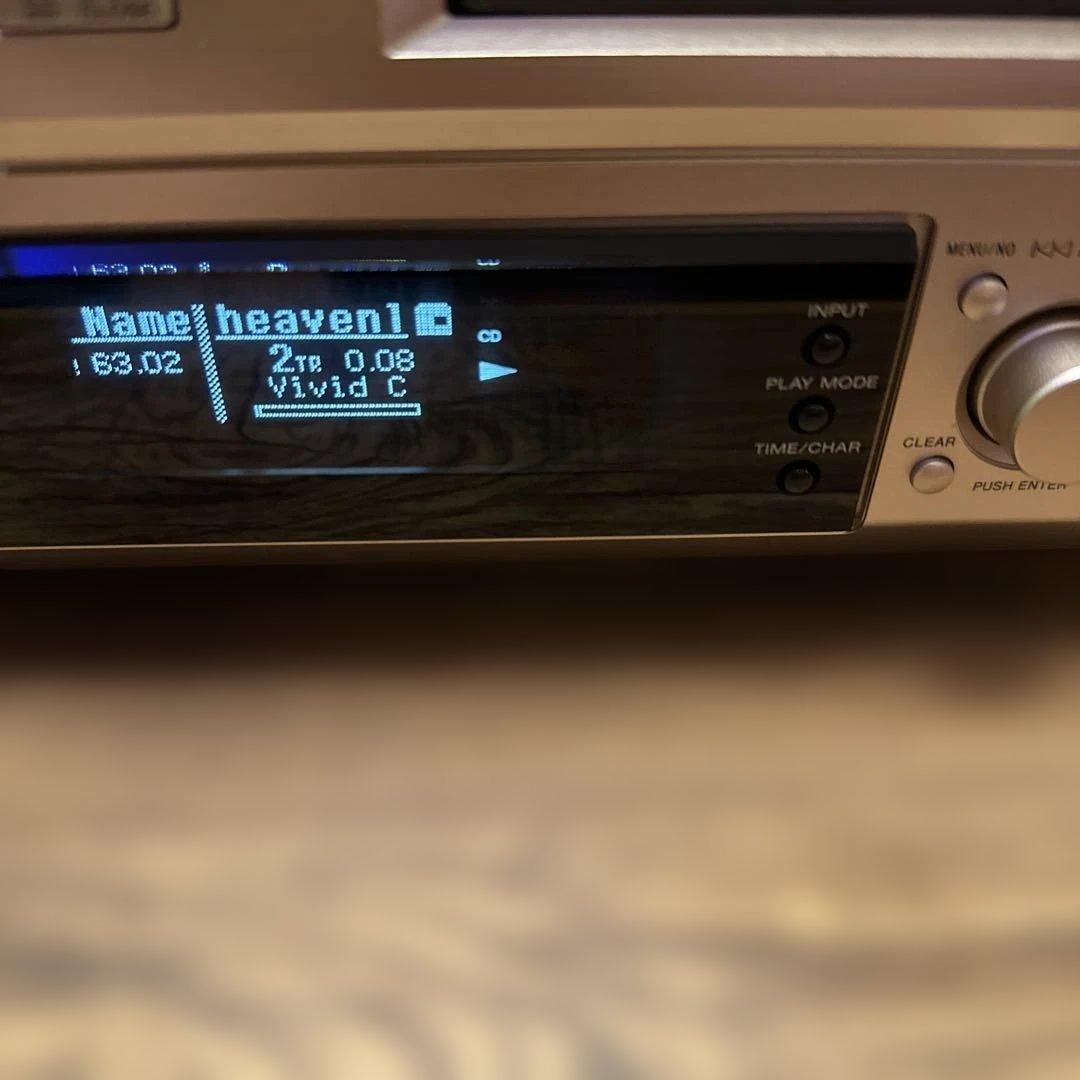 ⭐️名機美品⭐️SONY MXD-D2 リモコン付き CD.MDレコーダー