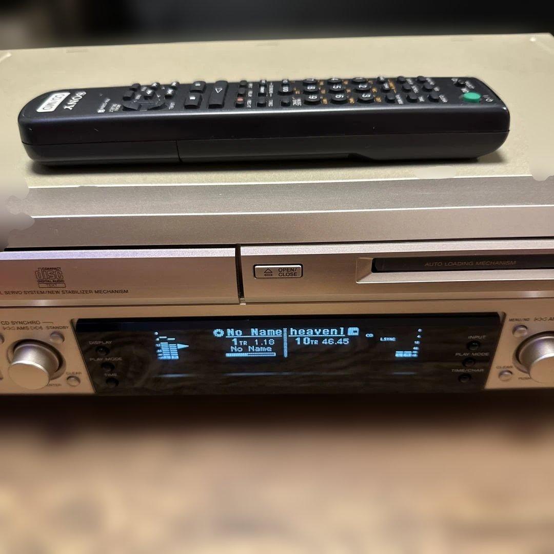 ⭐️名機美品⭐️SONY MXD-D2 リモコン付き CD.MDレコーダー