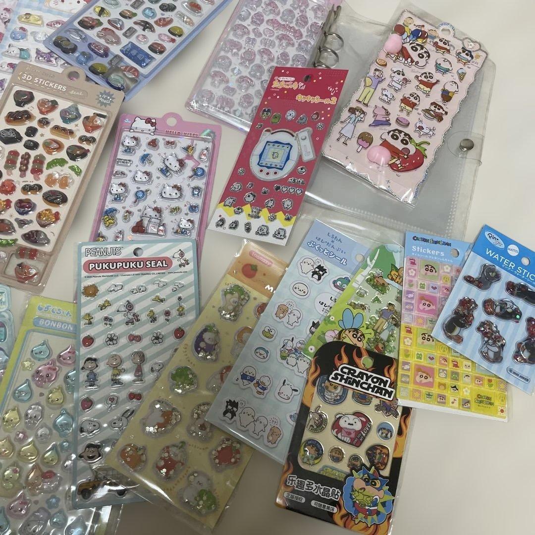 3Dキャラクターシールセット