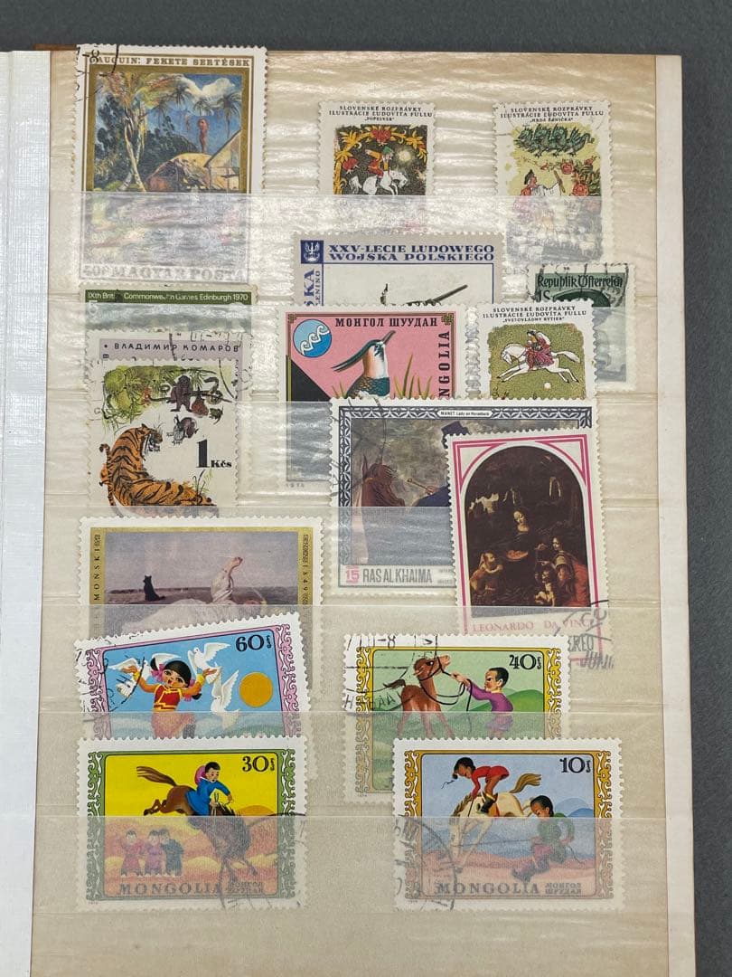 【希少・ヴィンテージ】世界各国の切手コレクション アルバム 1冊まとめ売り