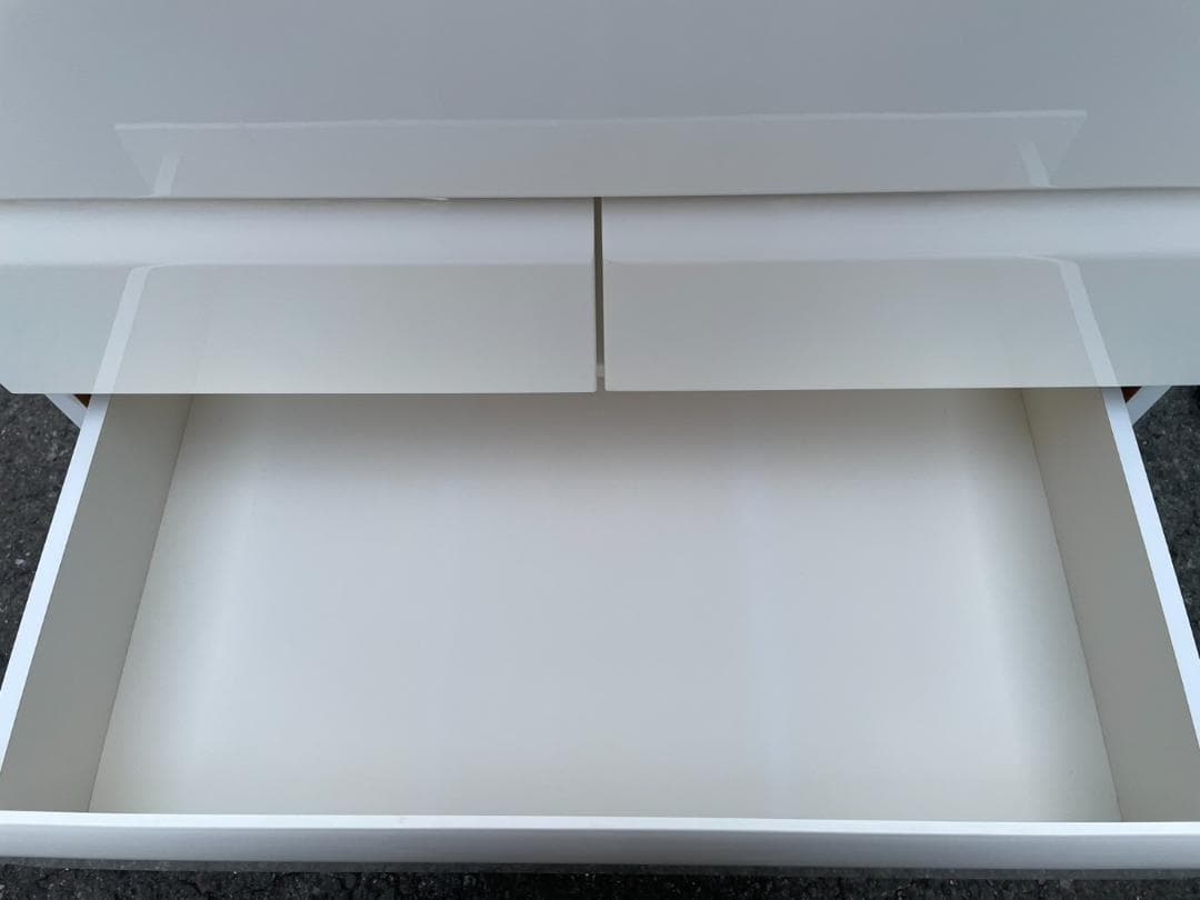 大阪京都限定 ニトリ WISH3 ウィッシュ3 80HC-WH チェスト