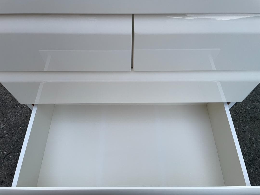 大阪京都限定 ニトリ WISH3 ウィッシュ3 80HC-WH チェスト