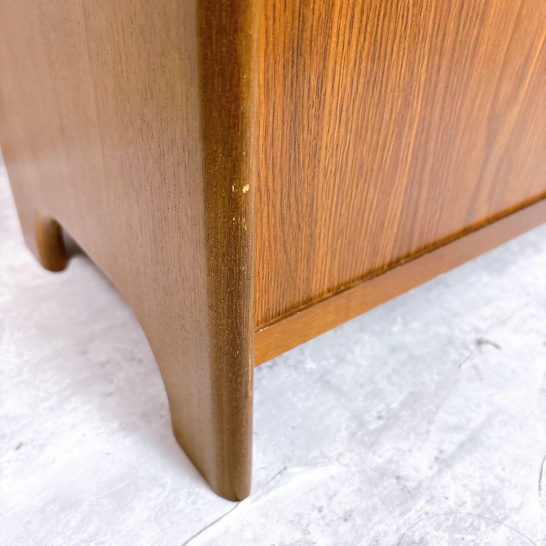 【美品】カリモク　ヴィンテージ ２D キャビネットラック