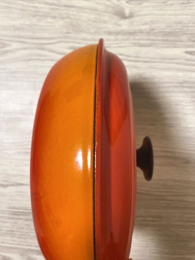 Le Creuset 両手鍋 26cm オレンジ