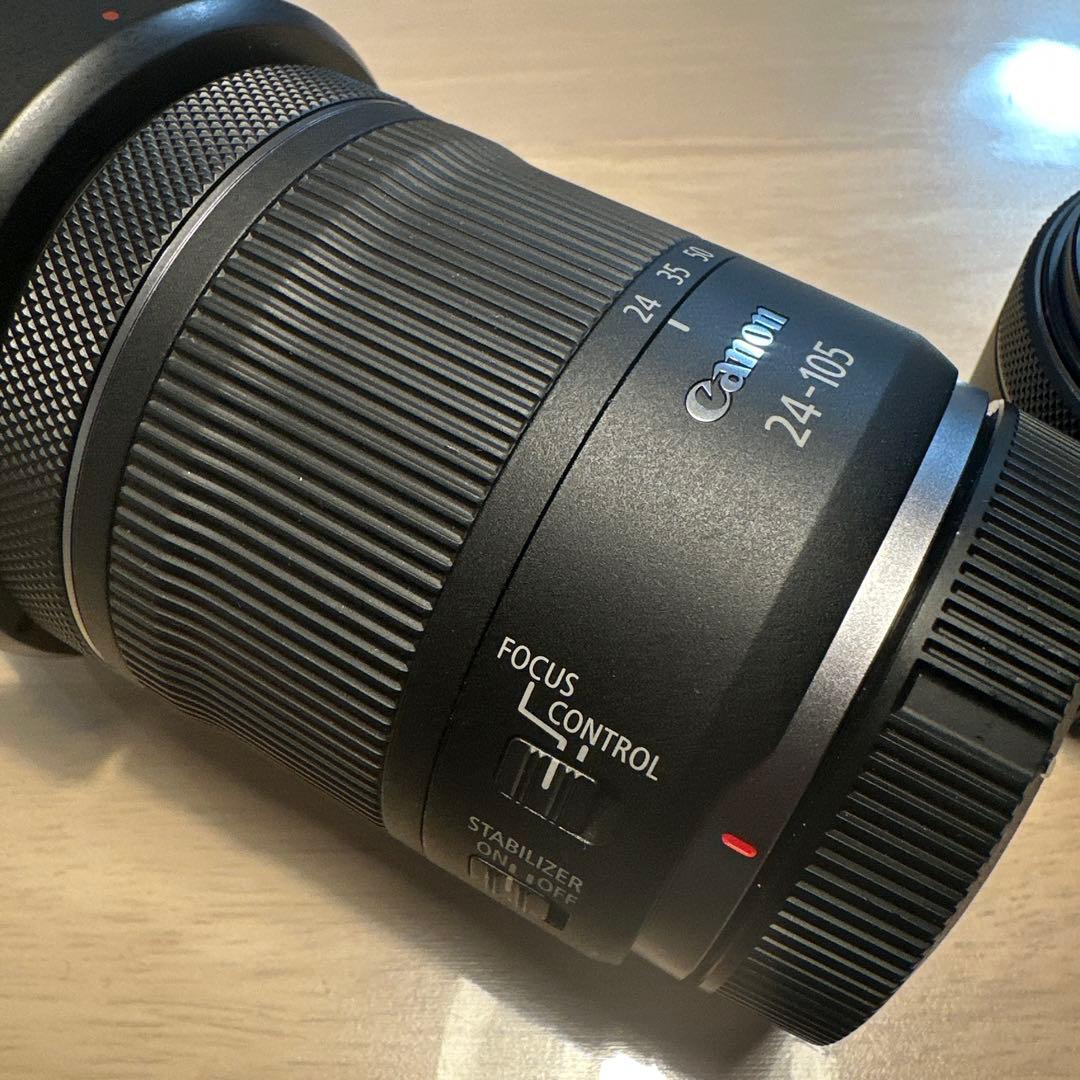Canon RF24-105mm & 単焦点RFレンズ50mm レンズセット