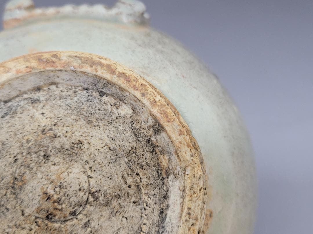 白磁 家型 香炉 油灯 宋元時代 高さ約11.1cm