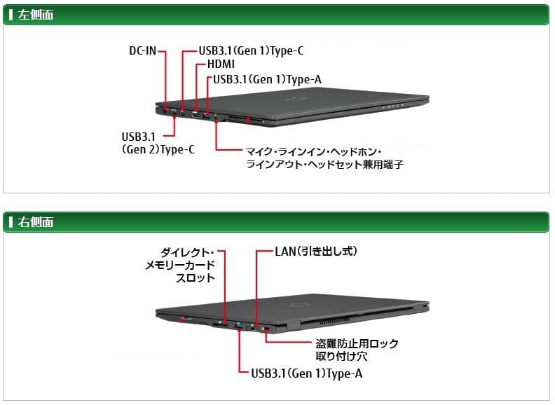 【新春セール】Win11可　富士通モバイルノートPC
