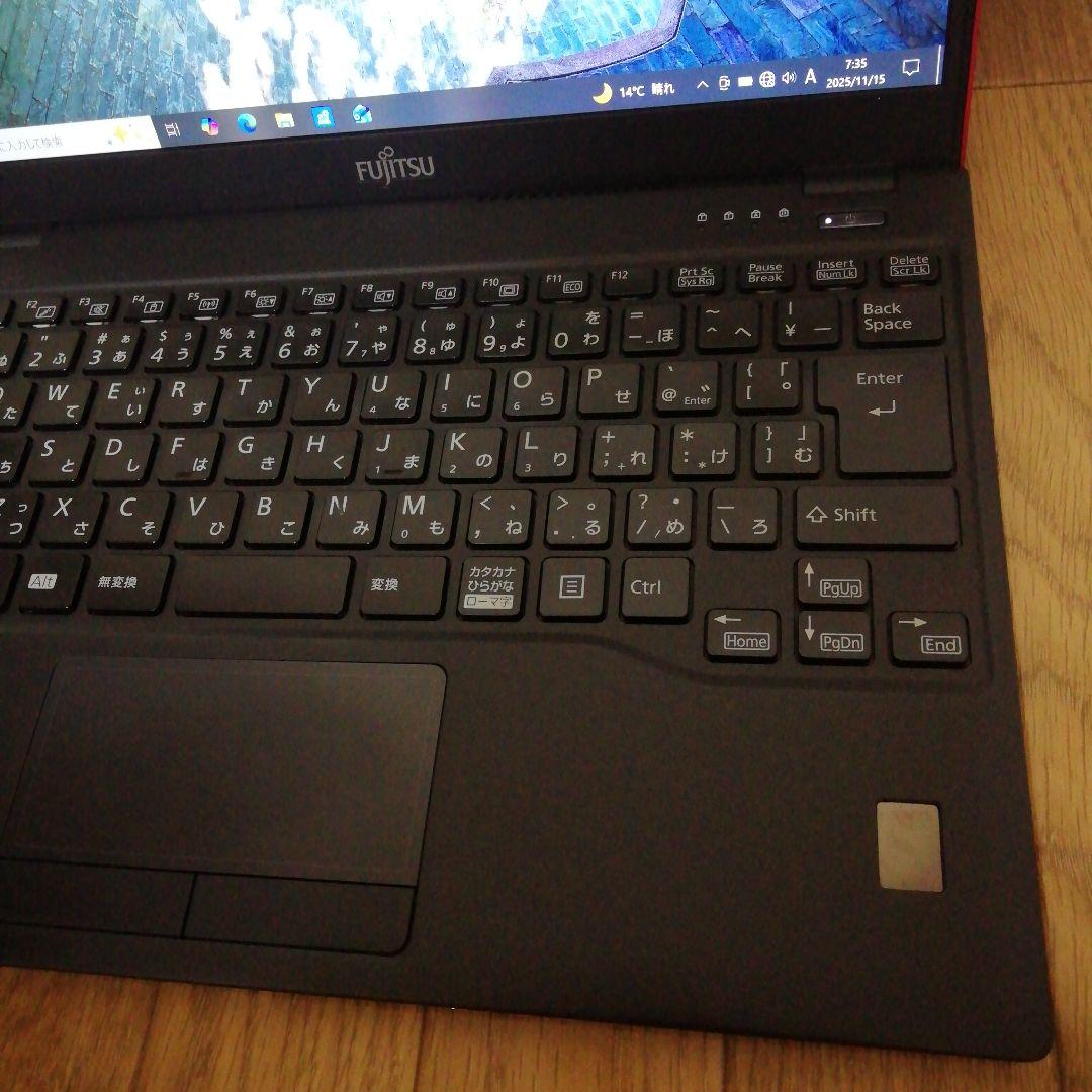 【新春セール】Win11可　富士通モバイルノートPC