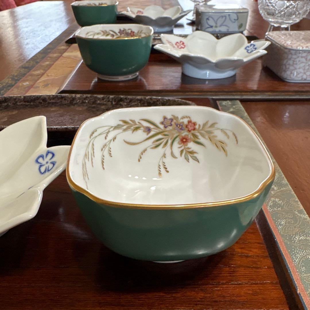 特選✨３人様お膳【深川製磁・陶悦・風雅Crystal・蓋物・乃りたけ他】18品