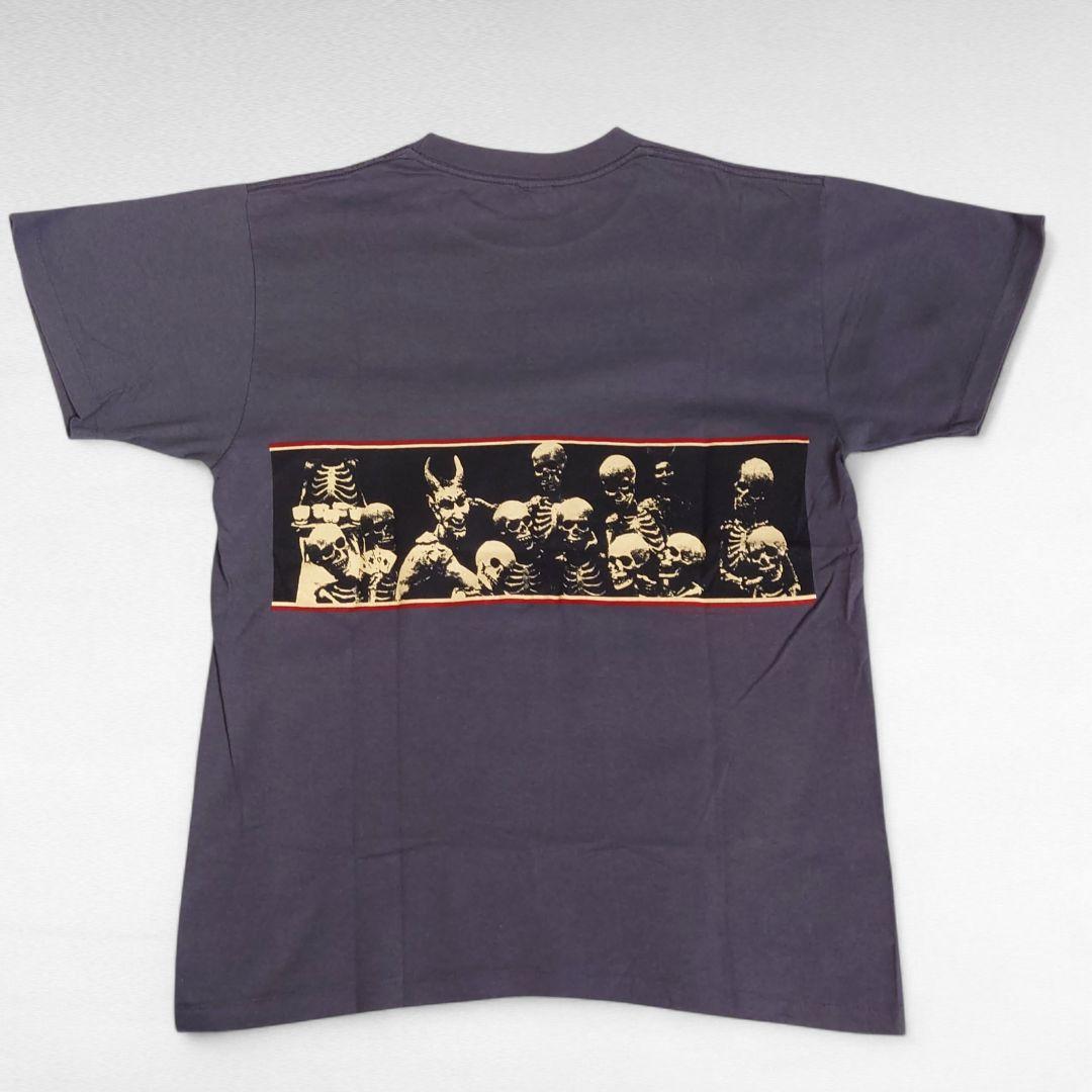 90s THE ROLLING STONES Skull Tシャツ