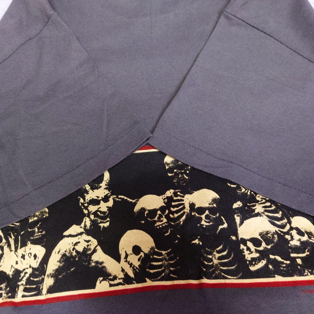 90s THE ROLLING STONES Skull Tシャツ