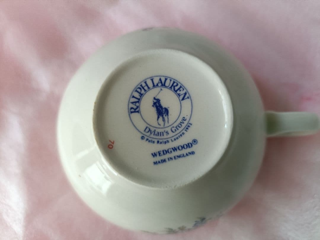 未使用ラルフローレン　プレート20㎝2枚　カップ&ソーサーペア　セット