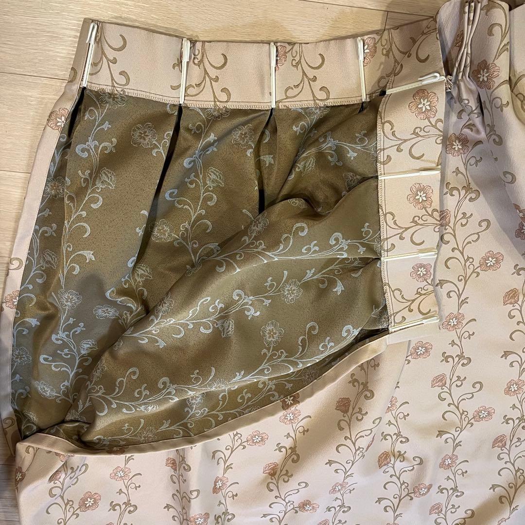 大塚家具　東リ　カーテン　遮光　横150cm×縦195cm×2枚