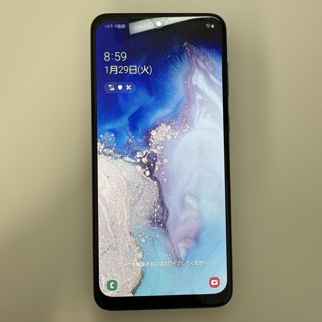 【動作確認済み】Galaxy スマートフォン ブルーブラック　本体