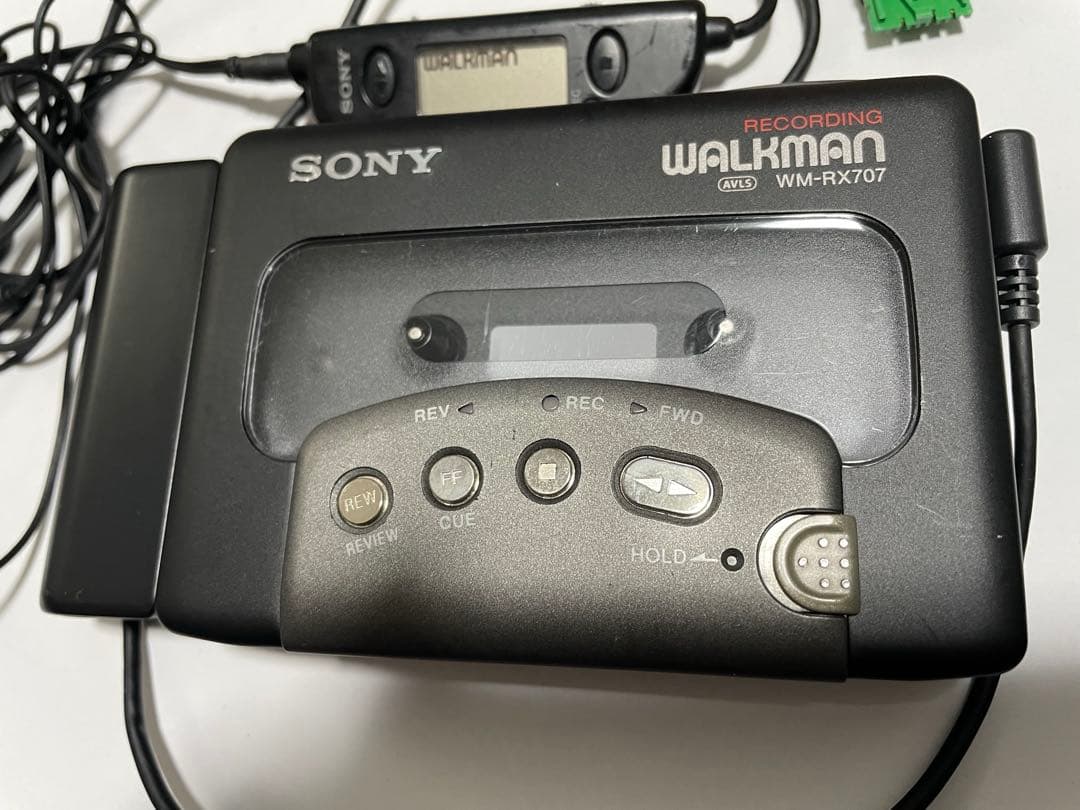 【ジャンク品】SONY WM-RX707レコーディングウォークマン