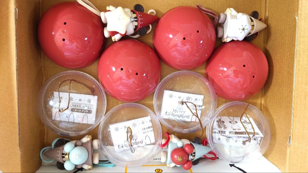 リルリンリン　クリスマス2025 ガチャガチャ　コンプリートセット