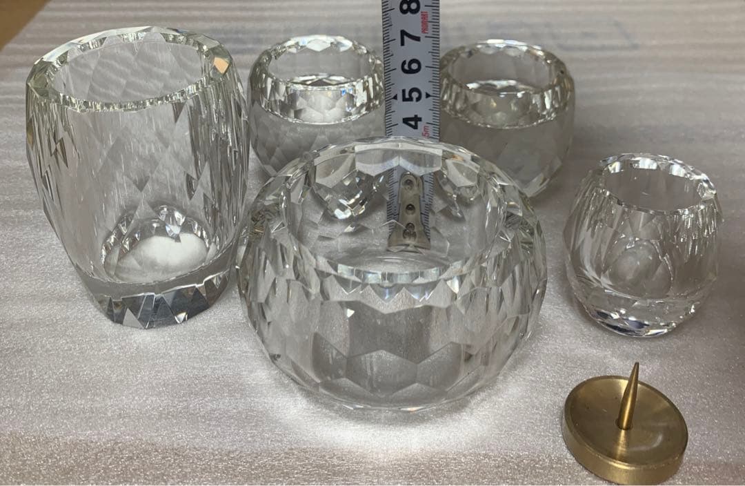 クリスタル仏具 セット　2 (仏具、仏壇)