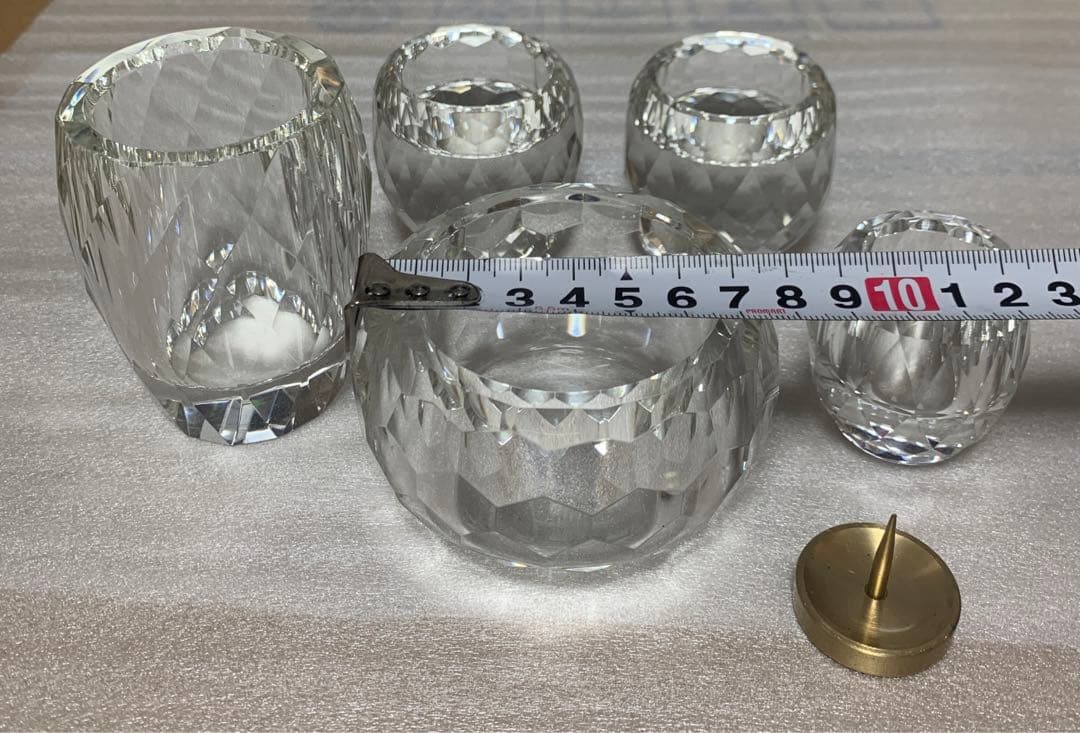 クリスタル仏具 セット　2 (仏具、仏壇)