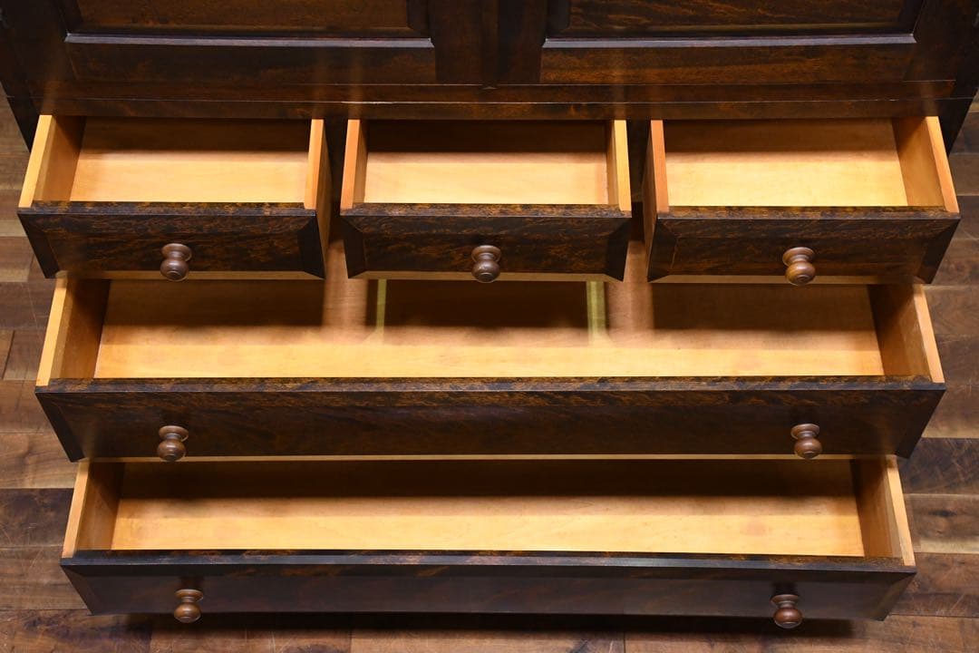 EGK63 松本民芸家具 D型 和箪笥 水目桜/ミズメザクラ 無垢材 チェスト