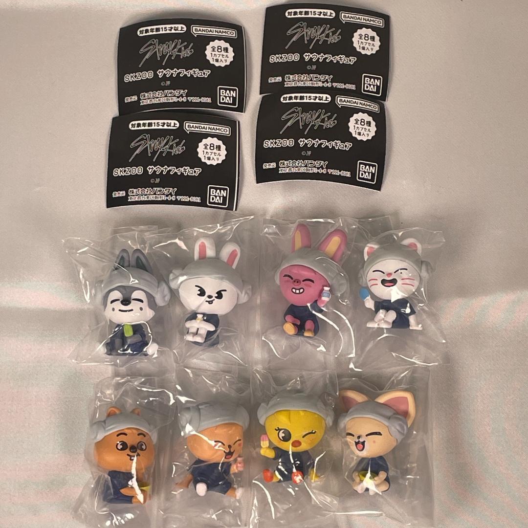 straykids SKZOO サウナフィギュア 8種 コンプリート 2セット