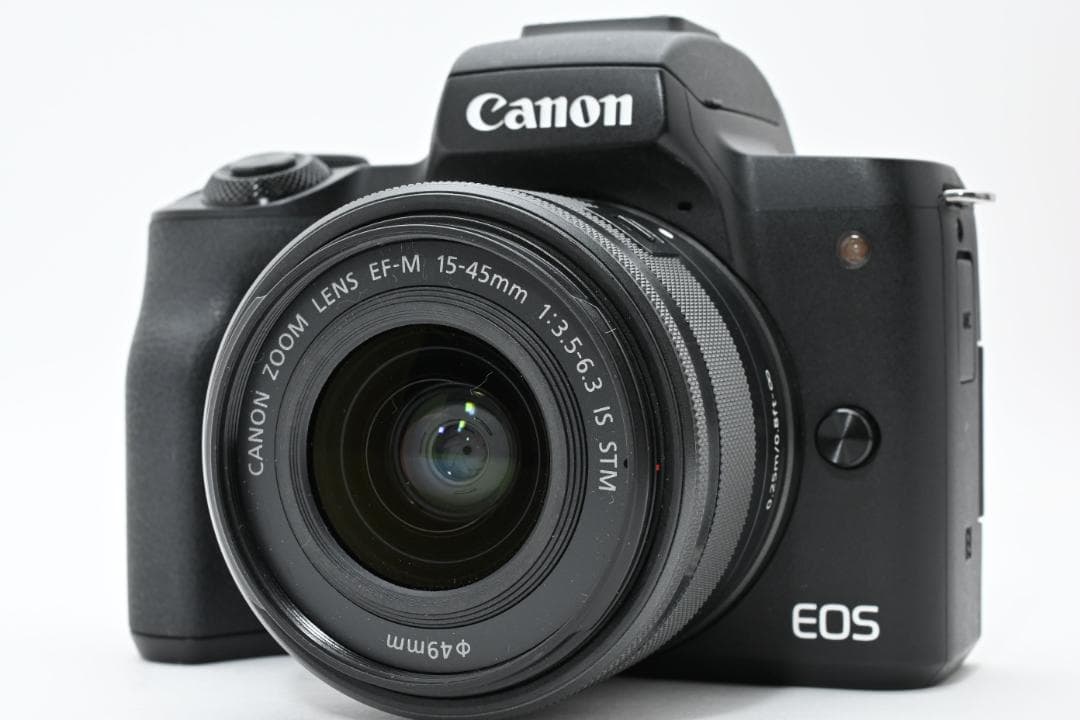 【美品】キヤノン CANON EOS KISS M EF-M 15-45mm