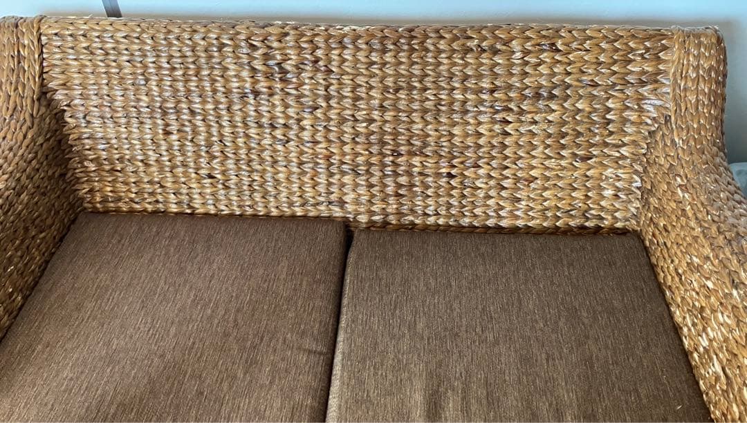 アバカソファ　2人掛け　リゾート アジアン