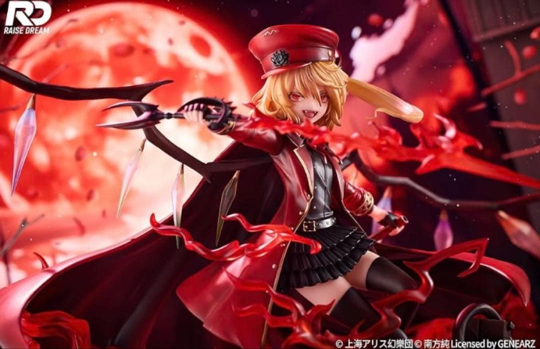 東方プロジェクト　フランドール　スカーレット　フィギュア　軍服Ver ⑩