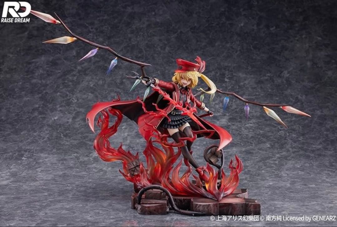 東方プロジェクト　フランドール　スカーレット　フィギュア　軍服Ver ⑩